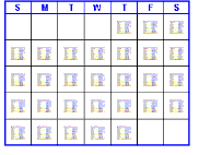 Monthly Spreadsheets