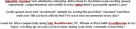 Speedread & Bookmark 100+ Web Articles